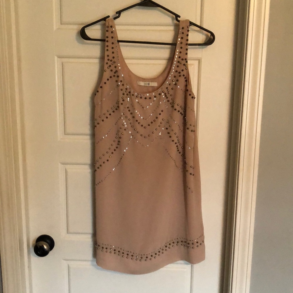 Beaded Gatsby Style Flapper Dress